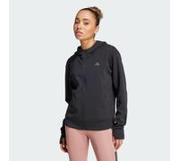 adidas Women's D4T Workout Full Zip Hooded Sweatshirt M Black