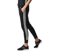 Adidas Women Essentials 3-Stripes Tapered Pants - Black/White, X-Small
