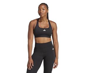 adidas Women Powerreact Training Medium Support Bra Sports Bra, XSAB Black