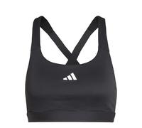 adidas Women's TLRDREACT Training High-Support Sports Bra - Black - Size: XS-CD