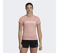 Adidas Women W E LIN SLIM T Shirt Rosglo/Blanco, X-Small