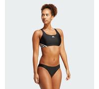 Adidas Women's 3 Bars Stripe Bikini Swimsuit Swimming Costume IB5985 BNWT