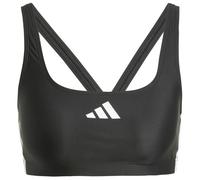 adidas - Women's 3 Stripes Bold Bikini - Bikini size 42, grey/black