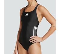 Adidas Women's 3 Stripes C-Back One Piece Swimsuit Swimming Costume JN8118 BNWT