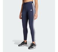 adidas Essentials 3 Stripe Leggings Womens - Blue blue S (8-10)
