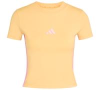 adidas - Women's 3-Stripes SJ Baby Tee - T-shirt size XL, sand