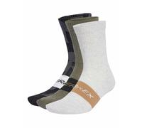 Adidas Women's 3pk Terrex Cotton Rich Sports Socks - Black Mix, Black Mix,Purple Mix