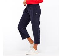 Adidas Women's 7/8 Chino Cord Pants Jeans retro Dark Blue BR5198 RRP £69.99