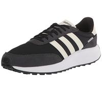adidas Women's 70s Running Shoe, Black/Off White/Carbon, 7 UK