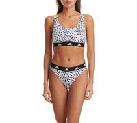adidas Active Comfort Cotton Scoop Bralette - White 8