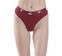 adidas Womens Active Comfort Cotton Thong Bordeaux XS