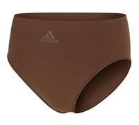 adidas Womens Active Seamless Micro Stretch High Leg Brief Toasted Mocha 18