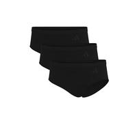 adidas Women's Active Seamless Ultimate Stretch Hipster Underwear 3-Pack Panties, Black, L