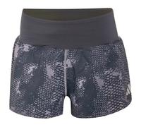 adidas - Women's ADI365 Running Animal Print Iconic Shorts - Running shorts size S - Length: 3'', blue/grey