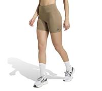 adidas Women's Adi365 Running Climacool Short Leggings Tights, Khaki Six, S 7 inch