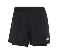 adidas Women's Adi365 Running Essentials 2In1 Shorts, Black, L