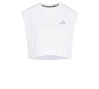adidas Women's adi365 Running Essentials Crop T-Shirt, White, XXS