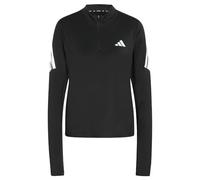 adidas Women's Running Shirt ADI365 Iconic Half-Zip Black XS