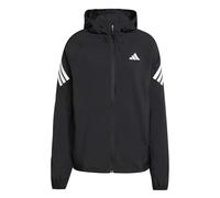 adidas Womens Running Adi365 Iconic Stripes Jacket, Black, Size M, Women Black