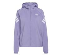 adidas Women's Adi365 Running Iconic Hooded Coat, magic lilac, XL