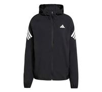 adidas Women's ADI365 Running Iconic Hooded Jacket, black, XXL