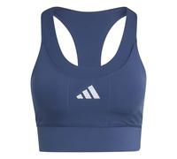 Adidas Adi365 Running Pocket Medium Impact Sports Bra Blue S Women