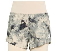 adidas - Women's Adi365 Spray Dye 2in1 Shorts - Running shorts size XL, sand/grey