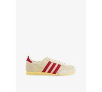 Adidas Womens Adidas Japan Leather Trainers Warm Vanilla Victory Red 6.5