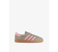 Adidas Womens Adidas Munchen Suede Trainers Silver Pebble Glory Eur 37 / 4 UK Women