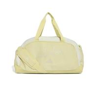 adidas Women's Adidas Woman Defender Allover Graphic Duffle S Duffel_Bag, Dual Yellow/Orbit Grey, One Size