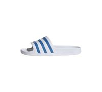 adidas Women's Adilette Aqua Slides, Cloud White / Blue Fusion / Cloud White, 4 UK