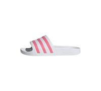 adidas Women's Adilette Aqua Slides Cloud White/Rose Tone/Cloud White 4 UK 37 EU