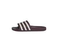 adidas Women's Adilette Aqua Slides Sandal, maroon/off white/off white, 4 UK