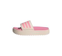 adidas Women's Adilette Platform Slides, Wonder Quartz/Beam Pink/Taupe Met, 9 UK
