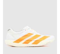 adidas Womens Running Adizero Adios 9 Trainers, Ftwwht/Beaora/Lucred, Size 7, Women Ftwwht/Beaora/Lucred