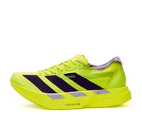Adidas Women's Adizero Adios Pro 4 Sneaker Solar Yellow/Aurora Plum/Powder Plum