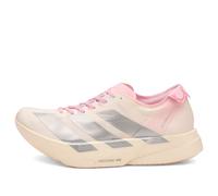 Adidas Women's Adizero Adios Pro 4 W Sneaker Core White/Silver Met./Clear Pink