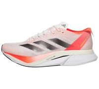 adidas Women's Adizero Boston 12 Running Shoes Sneaker, Sandy Pink/Aurora Met./Solar Red, 7 UK