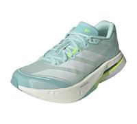 Adidas Women's Adizero Boston 13 Running Shoes Sneaker, Semi Flash Aqua/Zero Metallic/Lucid Lemon, 5 UK