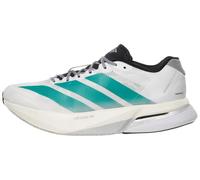 Adidas Women's Adizero Boston 13 Running Shoes Sneaker, White/Pure Teal/Grey, 8.5 UK
