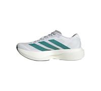 Adidas Womens Adizero Boston 13 Running Shoes, White/Pure Teal/Grey, 4 UK