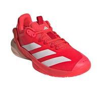 adidas Women's Adizero Cybersonic 2 Tennis Shoes Sneaker, Lucid Red/Zero Metallic/Powder Coral, 4.5 UK