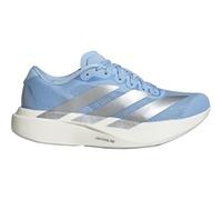 adidas Women's Adizero Evo Sl Running Shoes Sneaker, Blue/Silver Metallic/White, 5.5 UK