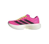 Adidas Womens Adizero Evo Sl W, Lucid Pink/Black/White, 8.5 Wide
