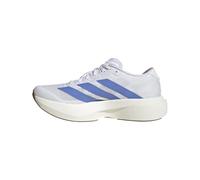 Adidas Womens Adizero Evo Sl W, White/Blue Fusion/Off White, 9.5 Wide