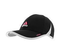 adidas Women's Adizero Ii Cap, Black/Shock Pink/White, One Size