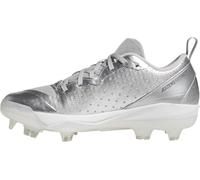 Adidas Womens Adizero Instinct TPU Softball, Silver Metallic/Black/Grey, 13
