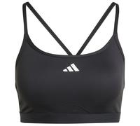 adidas - Women's Aeroimpact Light Support Bra - Sports bra size L, grey/black