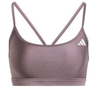 adidas Women's Aeroreact Training Light Support Shiny Bra, XXL A-B (Plus Size)