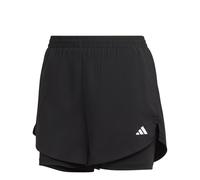 Adidas Womens AEROREADY Made for Training Minimal Two-in-One Short Colour: Black, Size: Medium